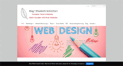 Desktop Screenshot of elisabethschoenherr.at